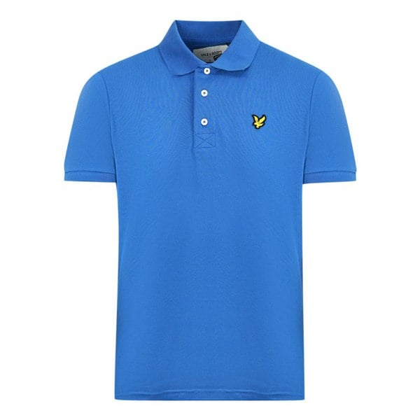 Lyle & Scott Plain Polo Shirt - Spring Blue