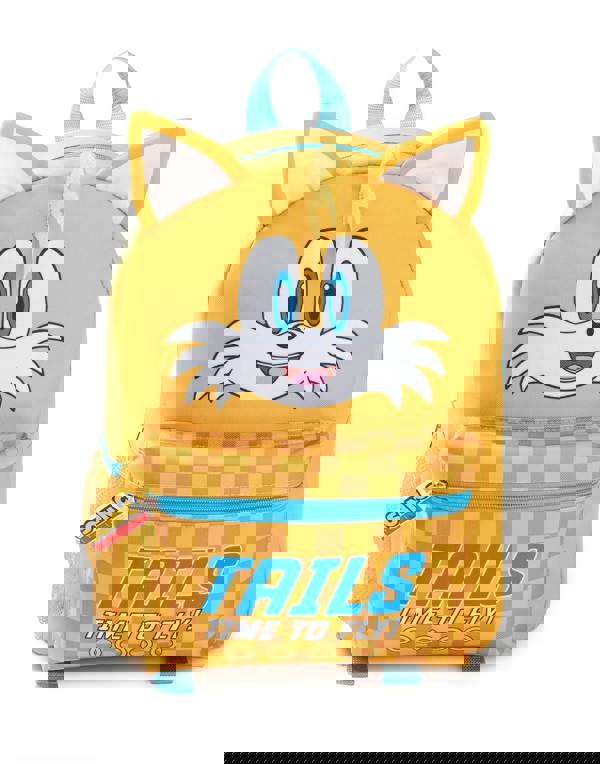 Sonic the Hedgehog Unisex Kids Yellow Tails Backpack (One Size)