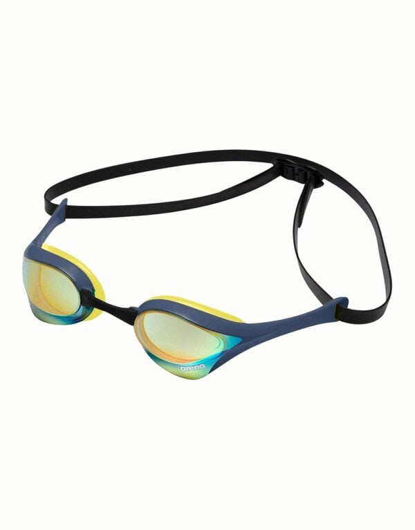Arena Cobra Ultra Swipe Mirror Swim Goggle - Mirror Lenses - Aqua Shark
