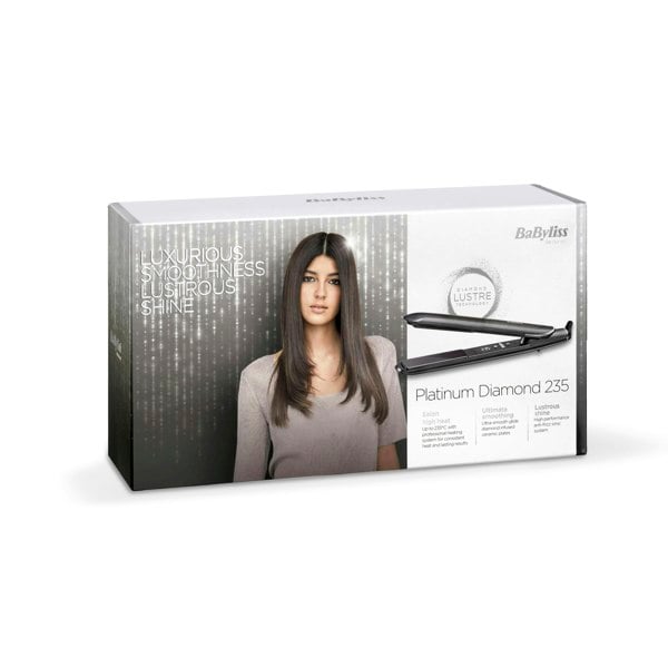 BaByliss 2590DU Platinum Diamond 235 Straightener