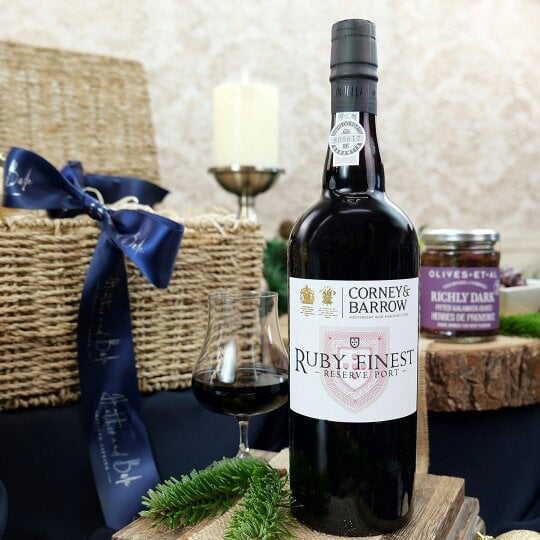 Heather and Bale The Ruby Port & Stilton Hamper