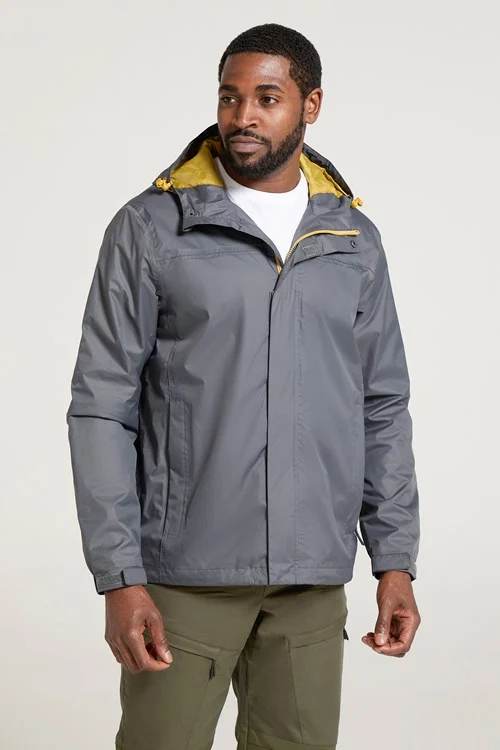 Mountain Warehouse Mens Torrent Waterproof Jacket - Grey