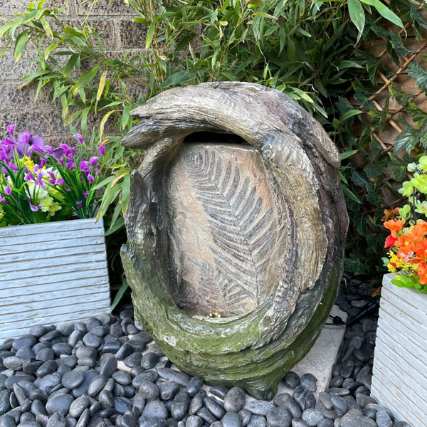 Tranquillity Water Features Fossil Leaf Mains Water Feature