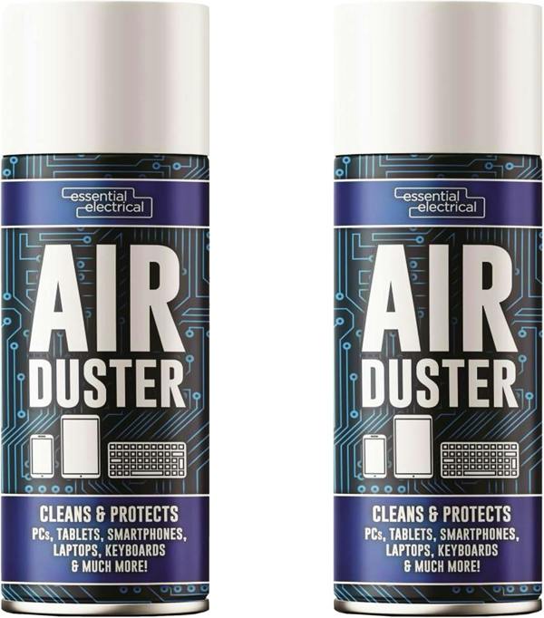1 x 400ml Compressed Air Duster Cleaner Spray Can for Electronics