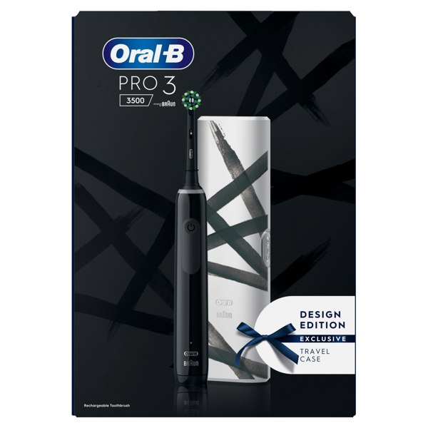 Oral-B Pro 3 3500 Electric Toothbrush - Black