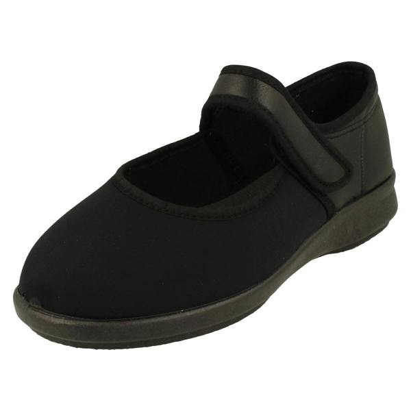 DB Shoes Ladies Easy B Casual Stretch Dual Fit Shoes Eve