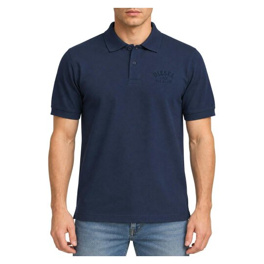 Diesel T-Smith 260105 Off Navy Blue Men's Polo Shirt
