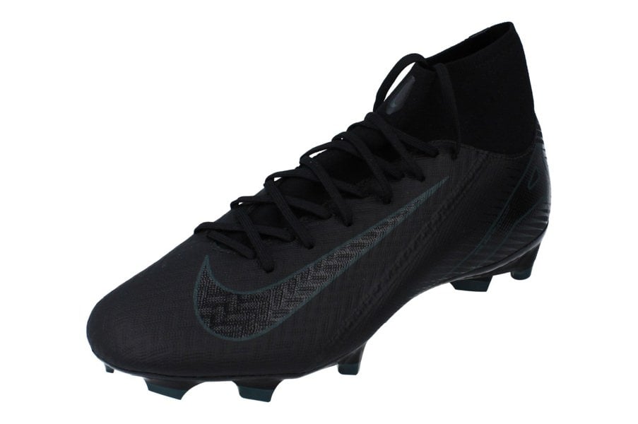 Nike Zoom Superfly 10 Academy Fg/Mg Mens Football Boots Fq1456 002 - Black Deep Jungle 002 - Photo 0