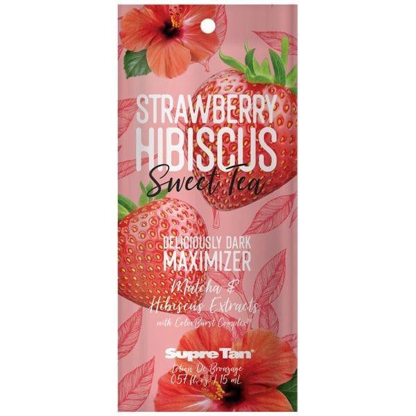 Supre Tan Strawberry Hibiscus Sweet Tea Accelerator