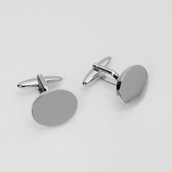 Harvey Makin Especially For You Oval Cufflinks Engravable Box