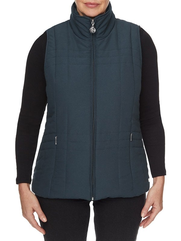 PennyPlain Quilt Gilet - Midnight Blue
