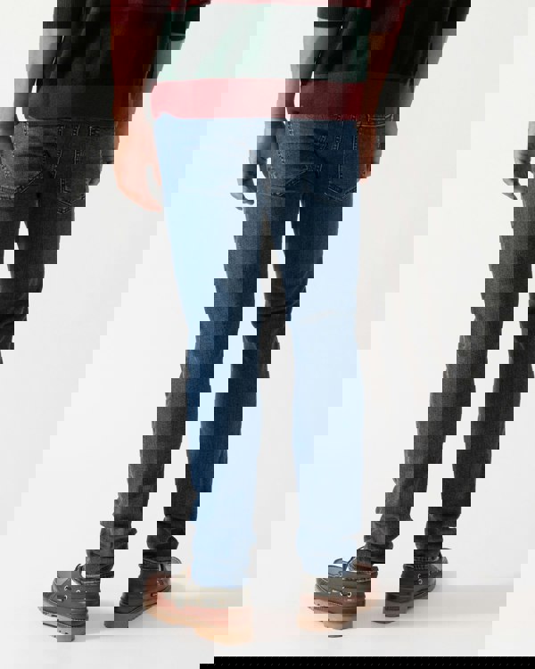 BOSS Orange Delaware BO Mens Slim-Fit Jeans in Blue Comfort-Stretch Denim  - Bright Blue 438