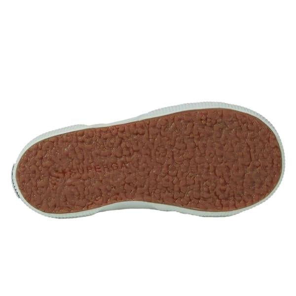 Superga Childrens/Kids 2750 Lamej Metallic Flat Shoes - Pink Ish Iridescent - 