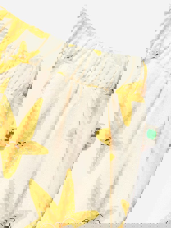 The Bonnie Mob Boys Coley Starfish Short in Ivory