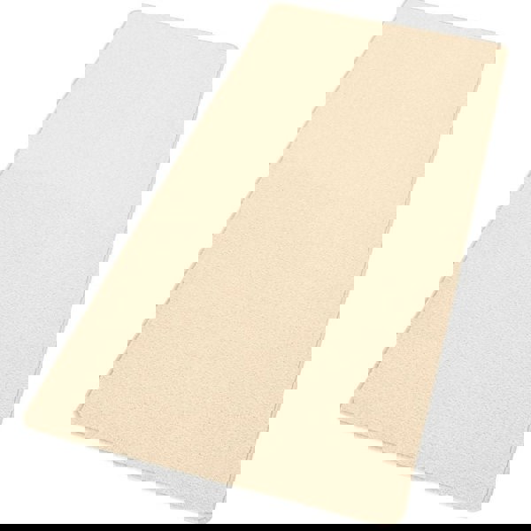 Modern Plain Cream Rug – Soft Short Pile