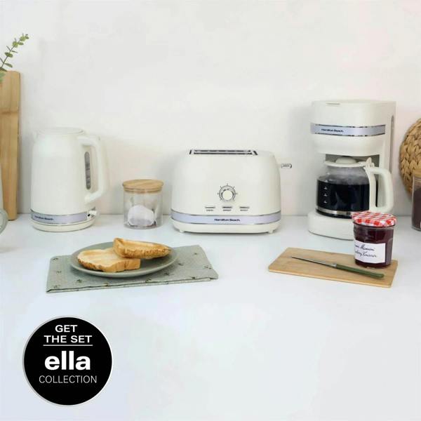 Hamilton Beach Ella 1.7L Kettle - Matte Latte