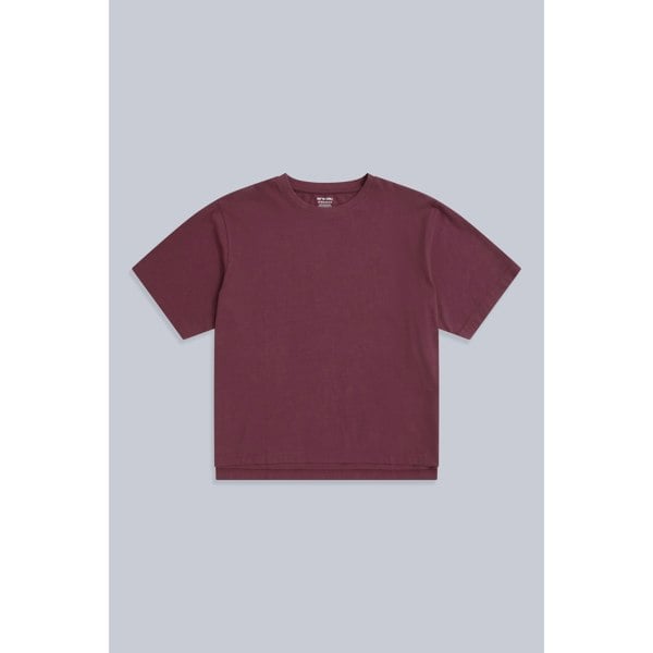 Animal Womens Idol Relaxed Fit T-Shirt - Burgundy