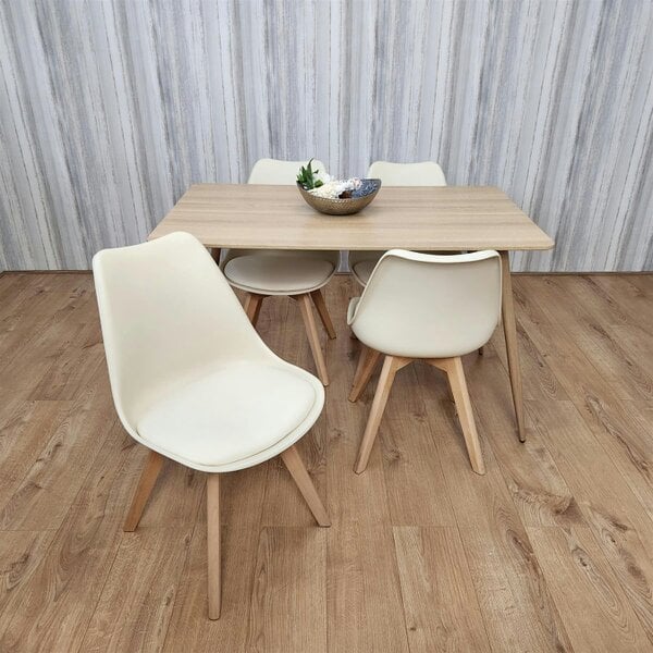 Kosy Koala Dining Table Set with 4 Chairs Dining Room, and Kitchen table set of 4
