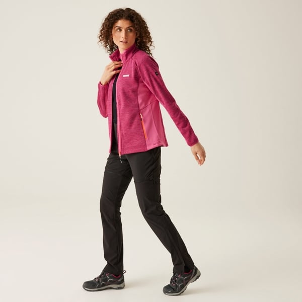 Regatta Women's Highton IV Full Zip Fleece Jacket - Flamingo Pink