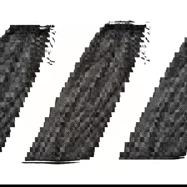 Extra large duty nylon mesh bag with drawstring strap for swimming gear