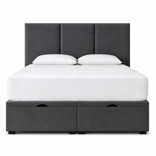 Great British Beds Three Panel Divan Ottoman Bed