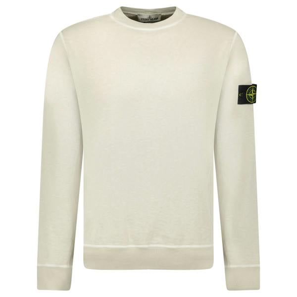 Stone Island Malfie 'Old Effect' Sweatshirt Beige - chancefashionco