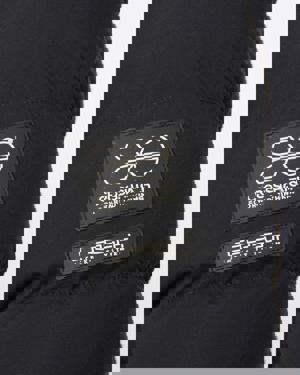 Crosshatch Kampleys Embossed Jacket Black