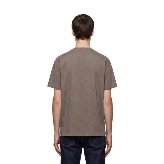 By Lanvin Paris Ribbon Logo Brown T-Shirt