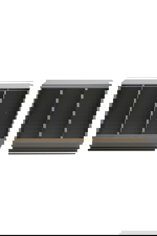 Living and Home 40cm H Double Layer Open Toy Clothing and Bookcase Management Cabinet