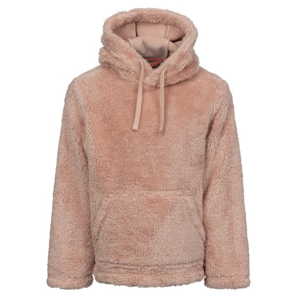 Trespass Kids Temoni Fleece Overhead Hoodie - Mid Rose
