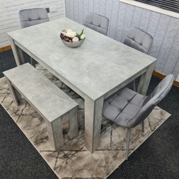 Kosy Koala Dining Table Set with 4 Chairs Dining Room and Kitchen table set of 4, and Bench