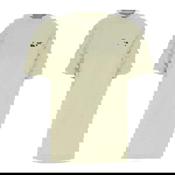 Off-White Unisex Adult Logo Regular T-Shirt - Beige