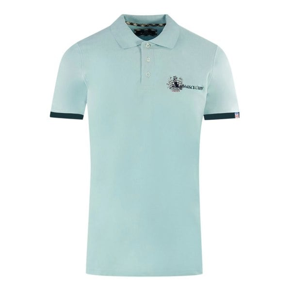 Aquascutum London Aldis Light Blue Polo Shirt