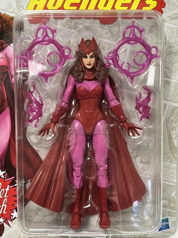 scarlet witch the west coast avengers marvel 6.25 inch figure hasbro f5884