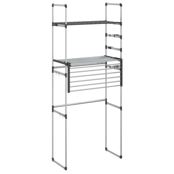 Berkfield Washing Machine Shelf 77x52x192 cm Aluminium