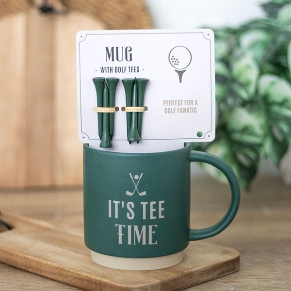 Serano It's Tee Time Mug with Golf Tees