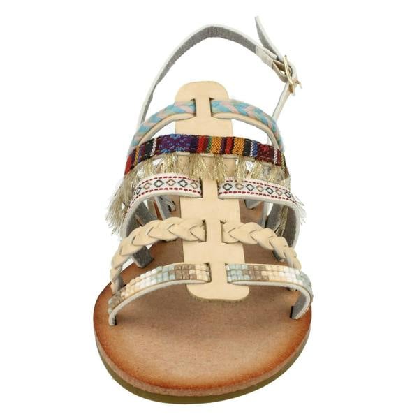 Savannah Ladies Savannah Braided Slingback Sandals