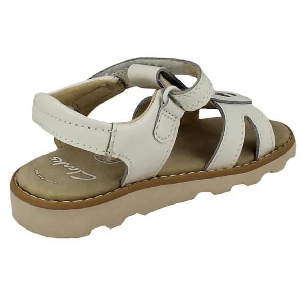 Clarks Girls Clarks Heart Detail Sandal Crown Beat K