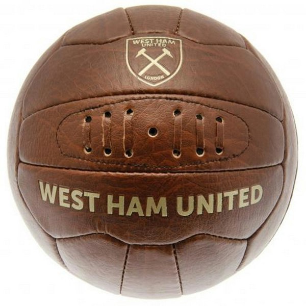 West Ham United FC Heritage Football - Brown/Gold