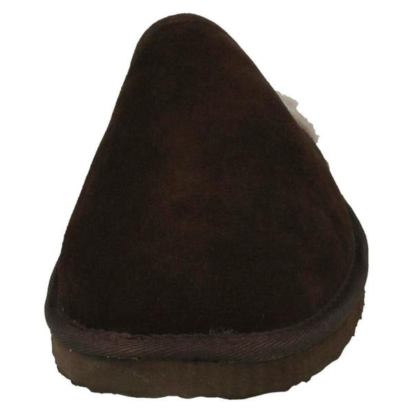 Padders Mens Padders Genuine Lined Sheepskin Mule Slippers Nevis