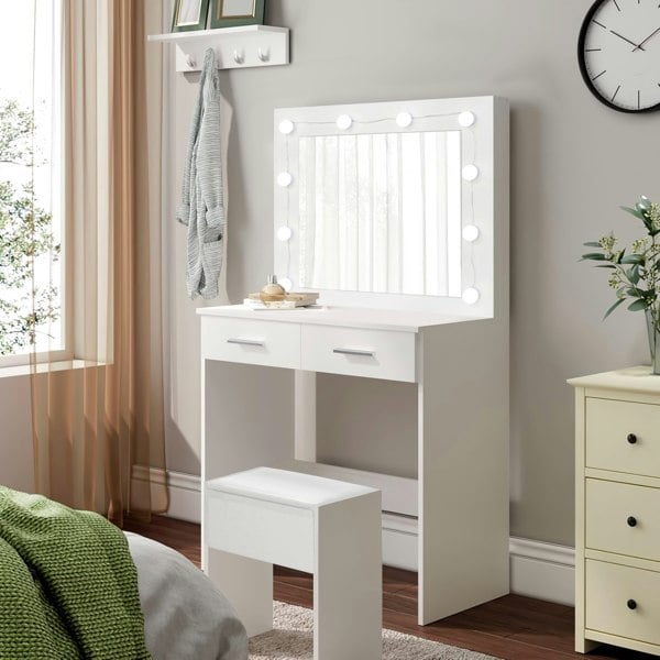 Comfy Living Ariel 2 Drawer dressing table set