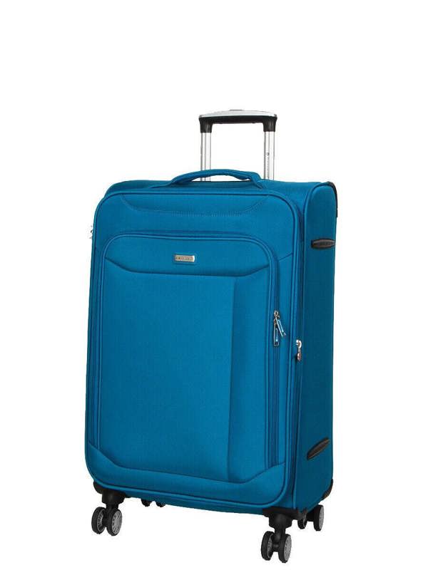 Snowball Soft Lightweight Dual 4 Wheel Suitcase Luggage
