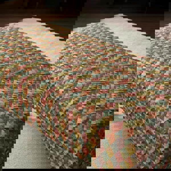 Contemporary rectangular ottoman stool for living room and hallway