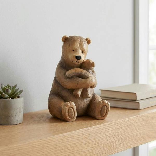 Garden Greatness Bonnie and Beau Bear Hugging Ornament