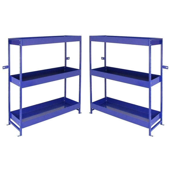 Monster Racking Lightning Metal Van Shelving Unit Duo