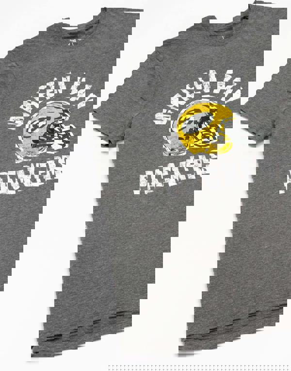 NFL Womens Grey Green Bay Packers Short Sleeved T-Shirt