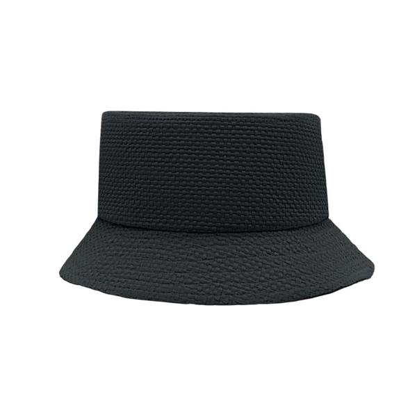 MidOcean Bilgola+ Paperstraw Bucket Hat - Black - 