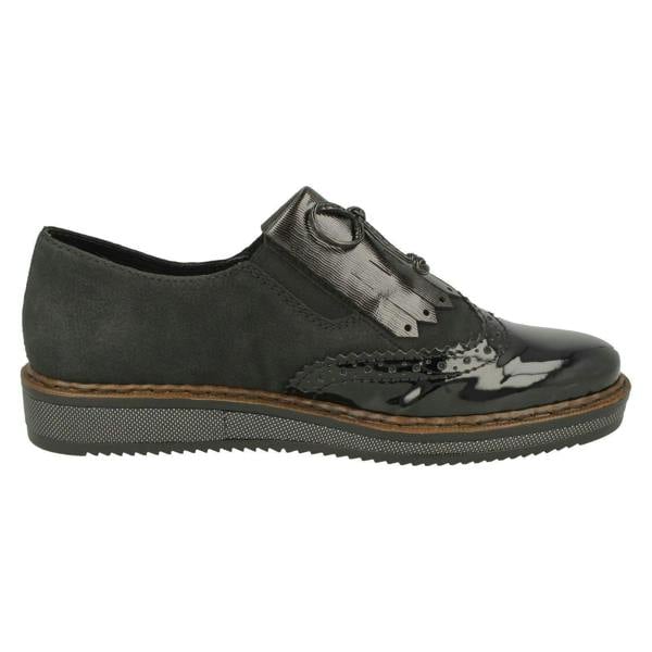 Rieker Ladies Rieker Loafer Inspired Shoes N0372