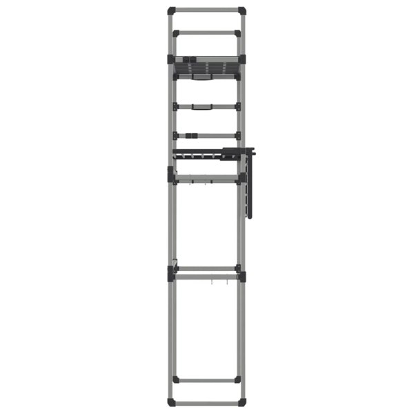 Berkfield Washing Machine Shelf 77x52x192 cm Aluminium