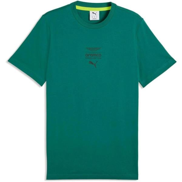 Puma Mens Motorsport Aston Martin F1 Logo T-Shirt - Green - 